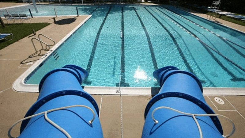 Dickinson outdoor pool