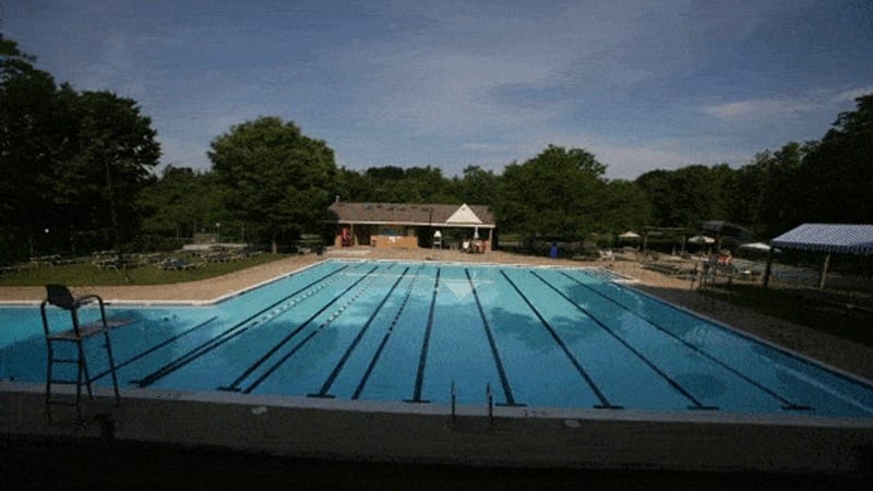 Huntington outdoor pool
